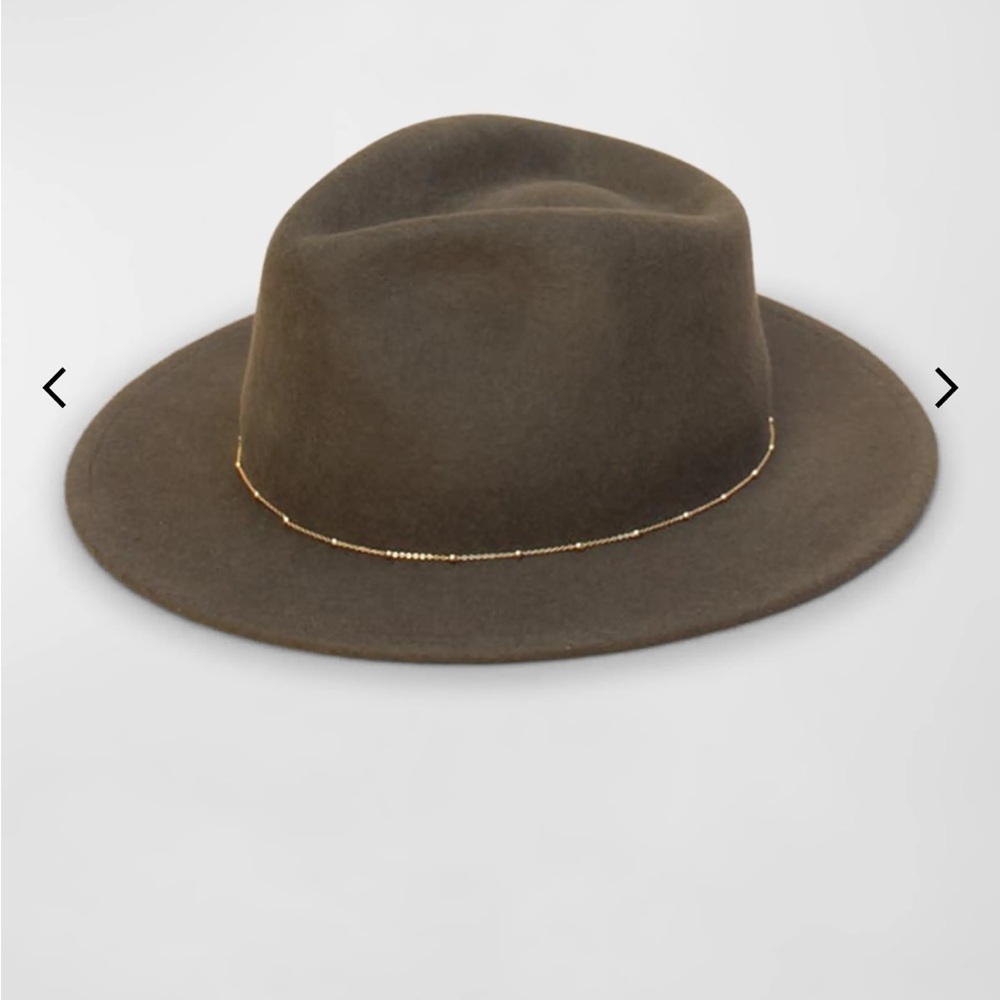 Van Palma Noe Lamb Felt Fedora With Chain